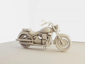 мотоцикл ХАРЛИ 3D Модель