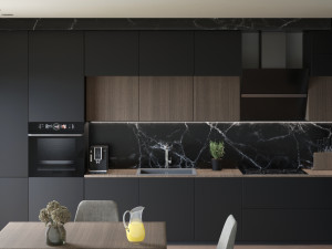 Kitchen modern Modelo 3D