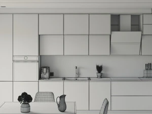 Kitchen modern 3D Model