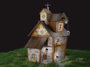 Village house 3D Model