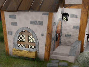 Village house 3D Model