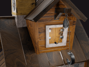 Village house 3D-Modell