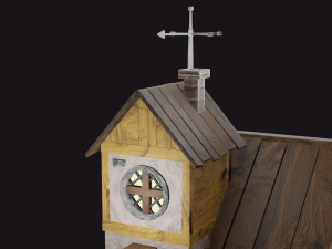 Village house 3D-Modell