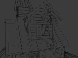 Village house 3D Model