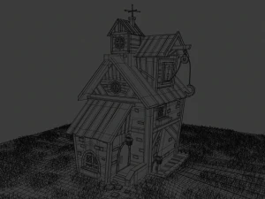 Village house 3D Model