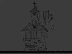 Village house 3D Model