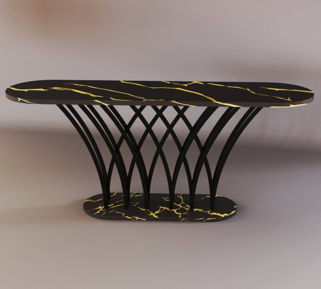 Table console classic Modelo 3D .c4d .max .obj .3ds .fbx .stl .blend 