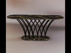 Table console classic 3D Model