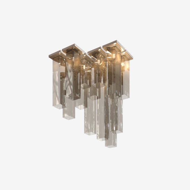 Chandelier Model 3D .c4d .max .obj .3ds .fbx .stl .blend 