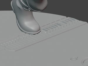 Cyberpunk Female Rebel Yelena 3D printmodel