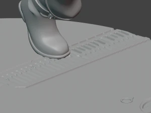 Cyberpunk Female Rebel Yelena 3D Print Model