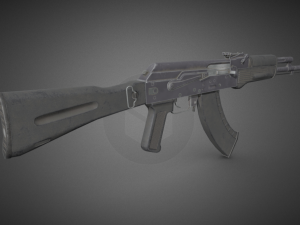 AK-103 Game Ready Assault Rifle 3D 模型