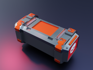 Sci-Fi Box 3D मॉडल