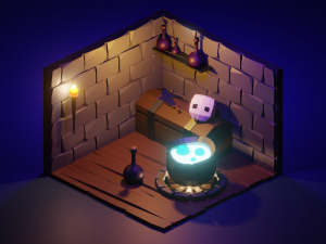 Witchs lair 3D Model
