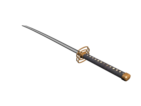 Katana Modello 3D