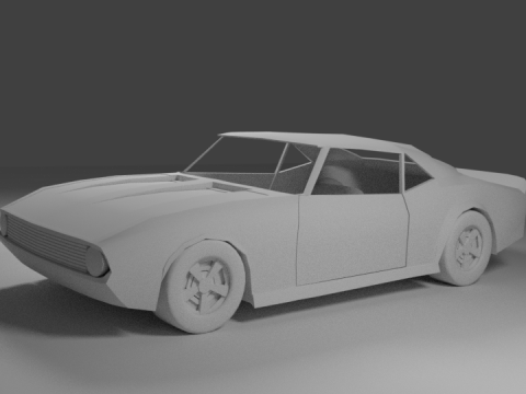 Chevrolet Camaro 3D मॉडल