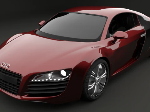 Audi R8 Modelo 3D