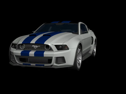 Mustang GT Modelo 3D