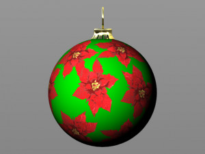 Christmas ball Modelo 3D