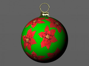 Christmas ball Modelo 3D