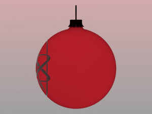 Christmas ball for the Atheists 3D-Modell
