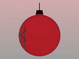 Christmas ball for the Atheists 3D Model