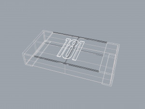 Resistors SMD 1206 E12 series 3D Model