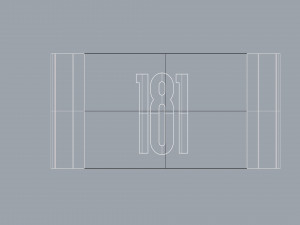 Resistors SMD 1206 E12 series 3D Model