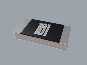 Resistors SMD 1206 E12 series 3D Model