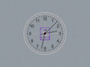 Clock wall 3D Model