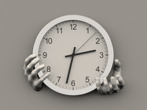 Clock wall hands 3D Модель