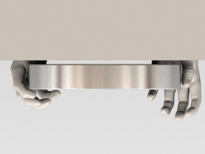 Clock wall hands 3D Модель