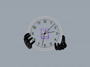 Clock wall hands 3D Model
