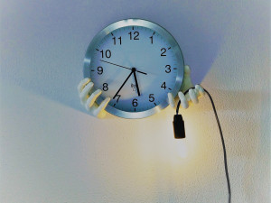 Clock wall hands 3D Модель