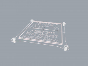 Newtons First Law Sign 3D 모델