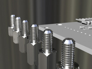 Hex Spacers M3 Male-Female 3D 模型