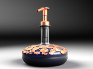 Soap pump 3D मॉडल
