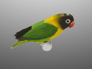 Love bird Modelo 3D