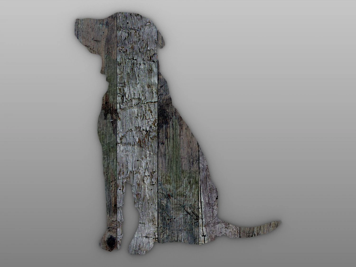 Dog wall accent 3D Model .c4d .max .obj .3ds .fbx .stl .blend 