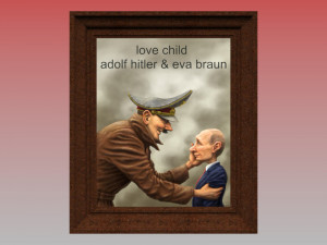 Love child adolf hitler and eva braun 3D Модель