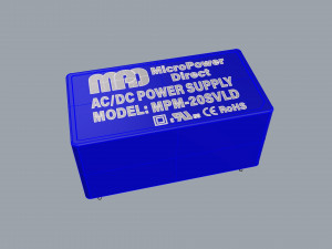 AC-DC power supply 3D Model