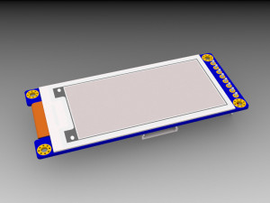 Tri-Color ePaper - eInk display 3D Model