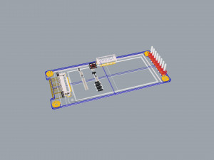 Tri-Color ePaper - eInk display 3D Model