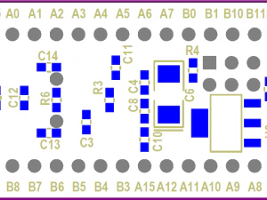 Blue Pill STM32 3D Model