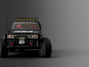 Suzuki Samurai Extreme Ofrroad 3D 模型