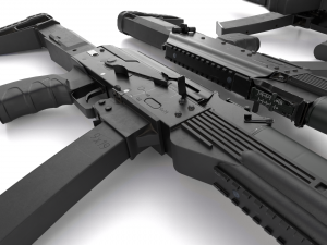 Submachinegun PPK-20 3D Model