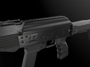 Fucile mitragliatore PPK-20 Modello 3D