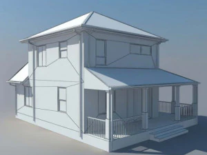House Building 3ds Max Model 3D Model