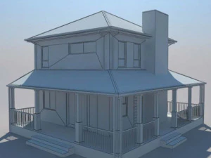 House Building 3ds Max Model 3D Model