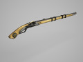 Ancient musket rifle 3D Models